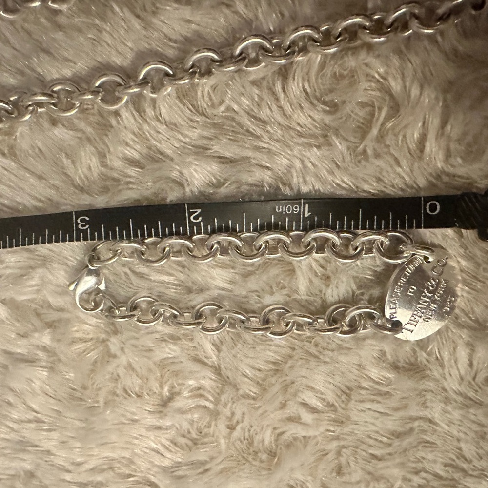Tiffany and Co necklace and matching bracelet - Picture 6 of 7